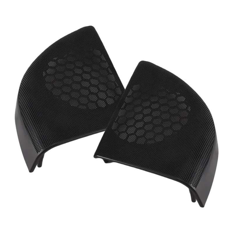 Grille Haut-parleur Porte Avant Gauche Pour Mercedes Classe C Coupé 2008-2011 - Noir ABS - Pièce De Rechange - 9