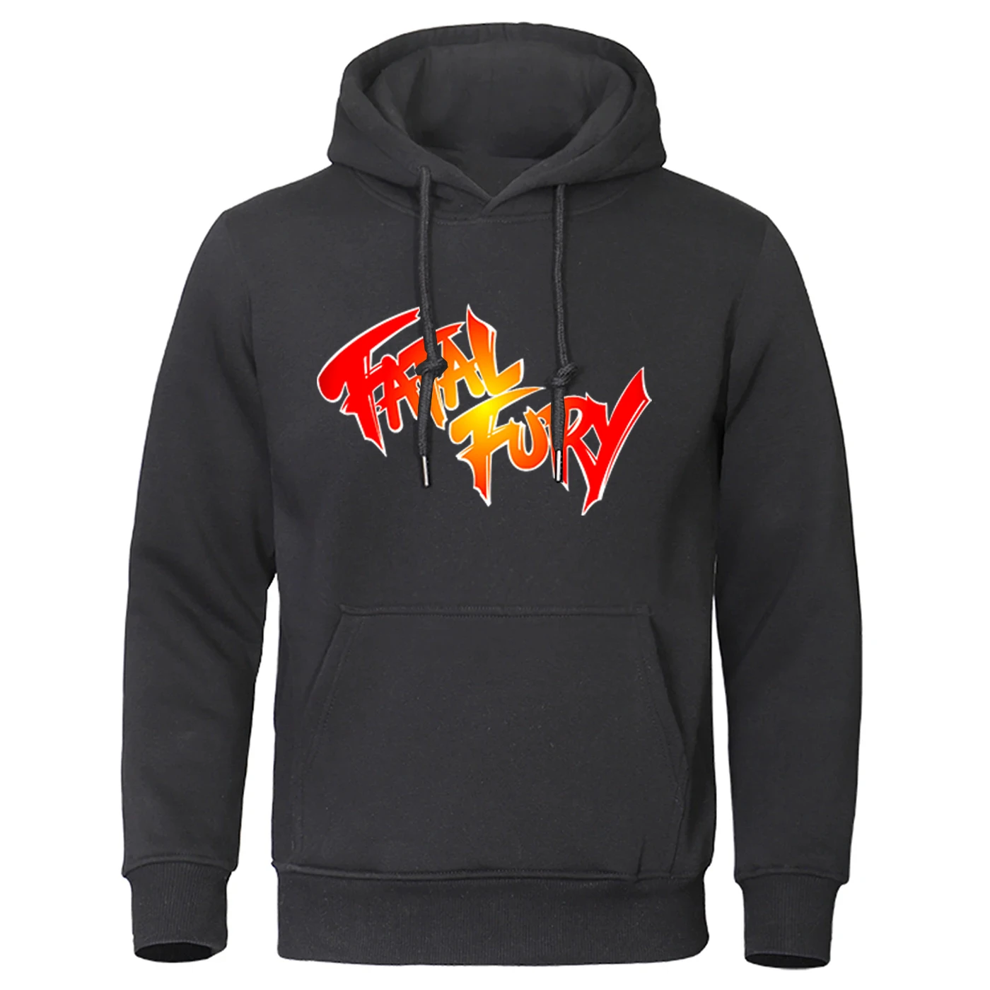 Mens Cotton Pullover Hoodie Casual Streetwear