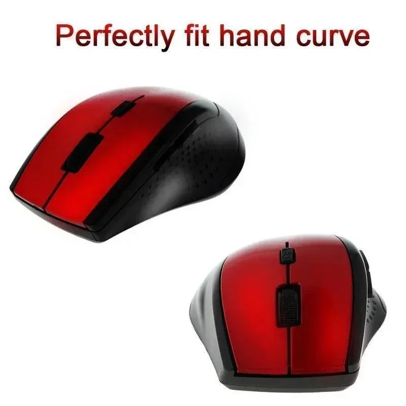 High-Performance 2.4GHz Wireless Gaming Mouse with USB Receiver