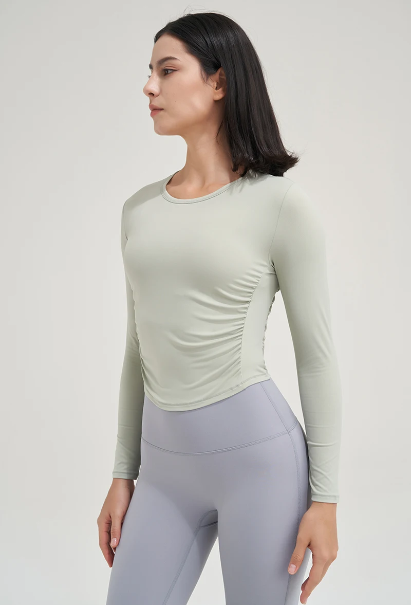 Women Tops Gym Yoga Shirts Sportswear