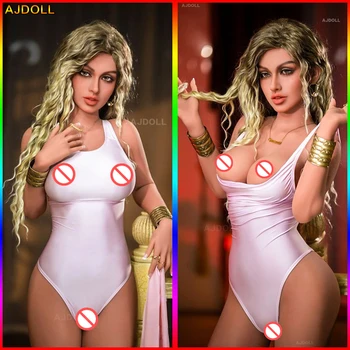 AJDOLL 158cm Silicone Sex Doll Realistic Vagina Pussy Big Ass Love Dolls Male Masturbator Sexy
