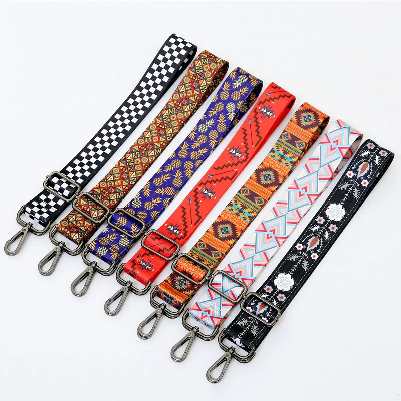 Replacement Bag Accessories Colorful Bag Strap for Women Shoulder Strap Crossbody Lengthened Wide Shoulder Strap