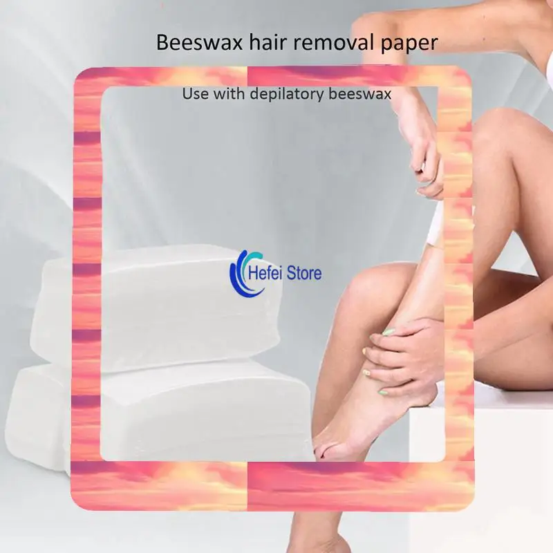 24-Hour Delivery DOLL WAX 400 Pcs Depilatory Papers Nonwoven Cloth For Face Neck Arm Leg Body Hair Removal Wax Paper Beauty Tool