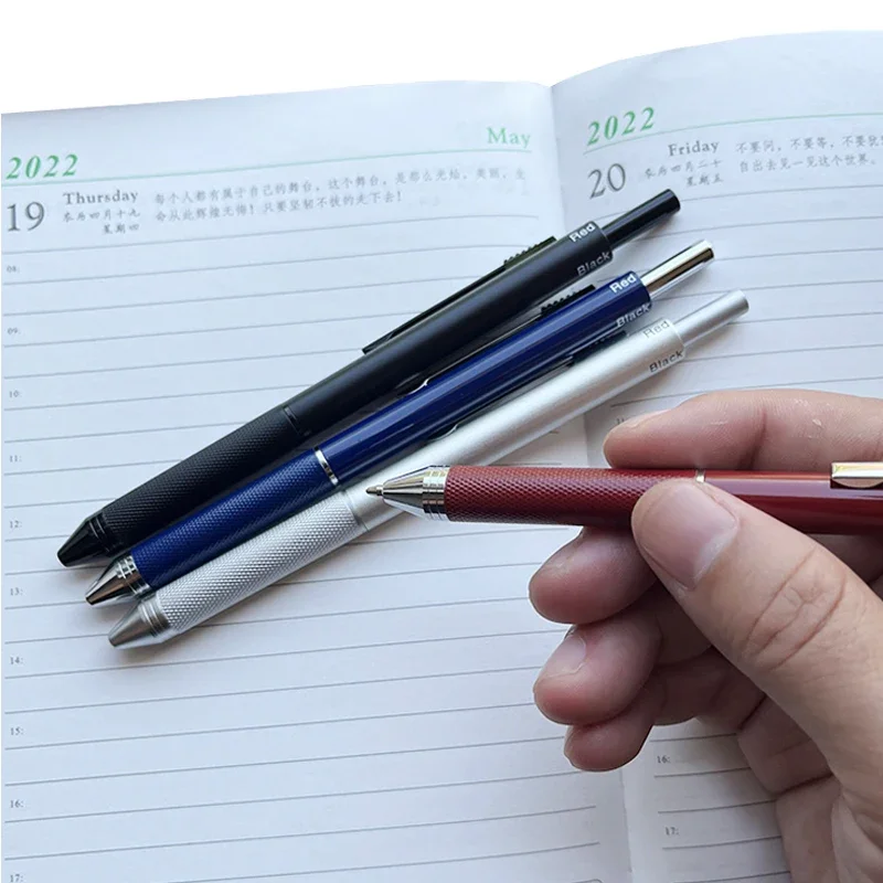 Multicolor Gravity Sensor 4-in-1 Ballpoint Pen and Mechanical Pencil Set