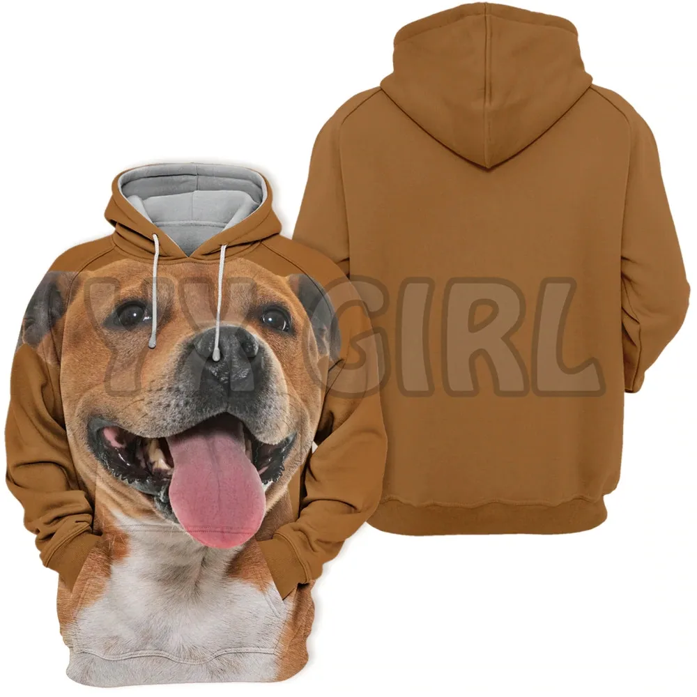 Hoodies Animals Dogs Springer Spaniel Happy  3D Printed Hoodies  Unisex Pullovers Funny Dog Hoodie Casual Street Tracksuit