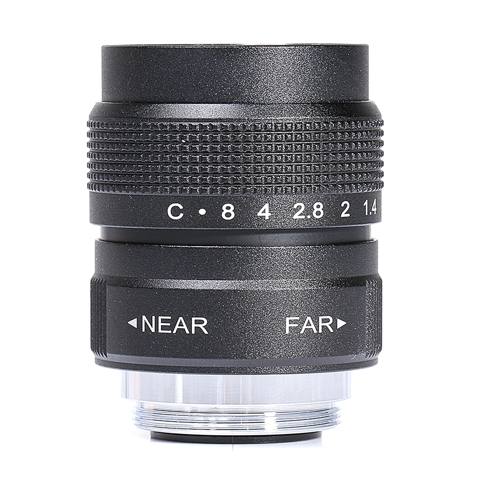 black 25mm F1.4 CCTV TV lens + C Mount for Micro 4/3 m4/3