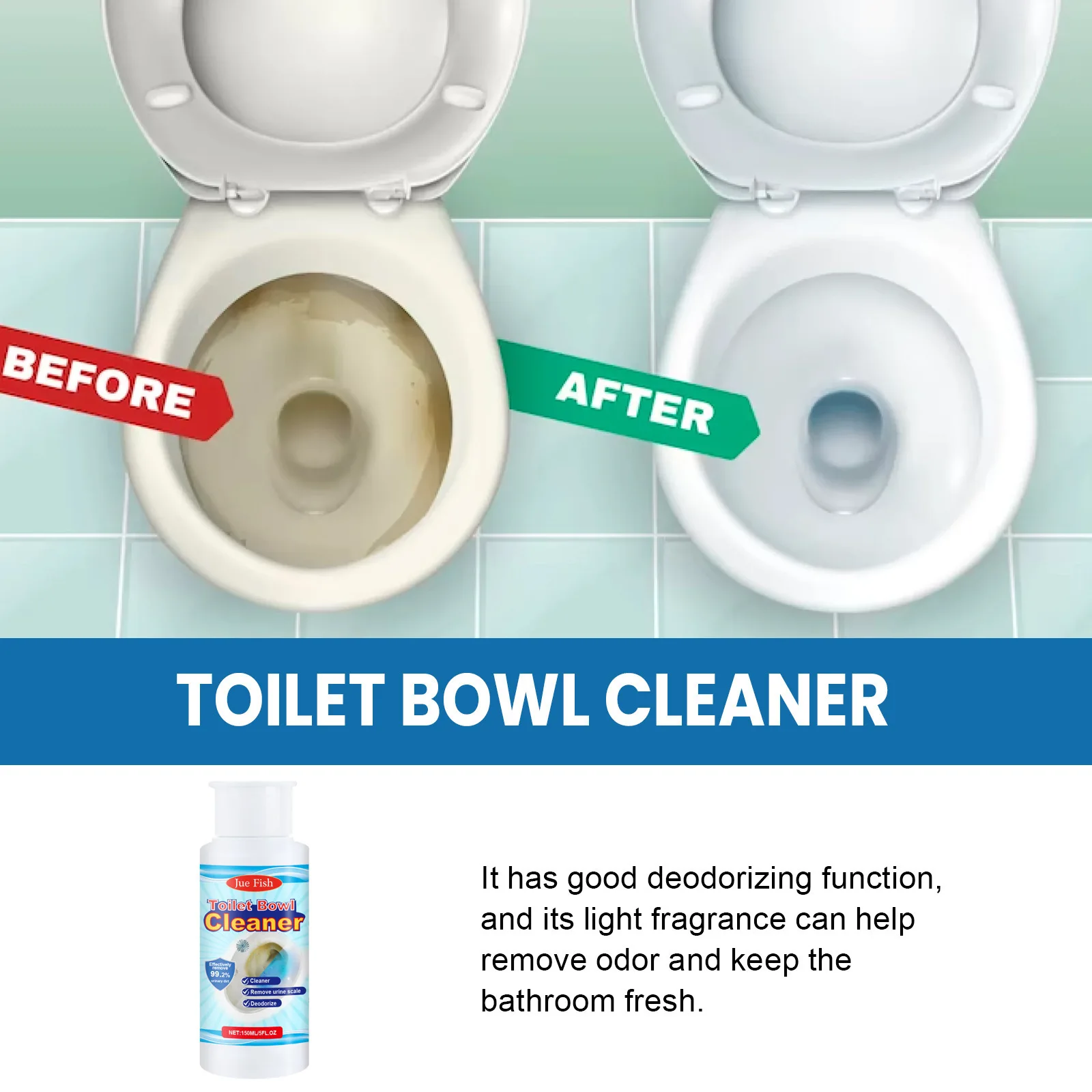 Automatic Toilet Bowl Cleaner Remove Urine Stain Dirt Toilet Pipe Dredging Agent Descaling Deodorizing Cleaning Solution toilet cleaner gel toilet cleaner toilet cleaner tablets