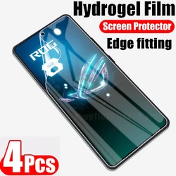 Premium Hydrogel Screen Protector - 4 - Pack, HD Film with Edge Fitting Design - 4Pcs Hydrogel Film (ROG Phone 9 Pro)