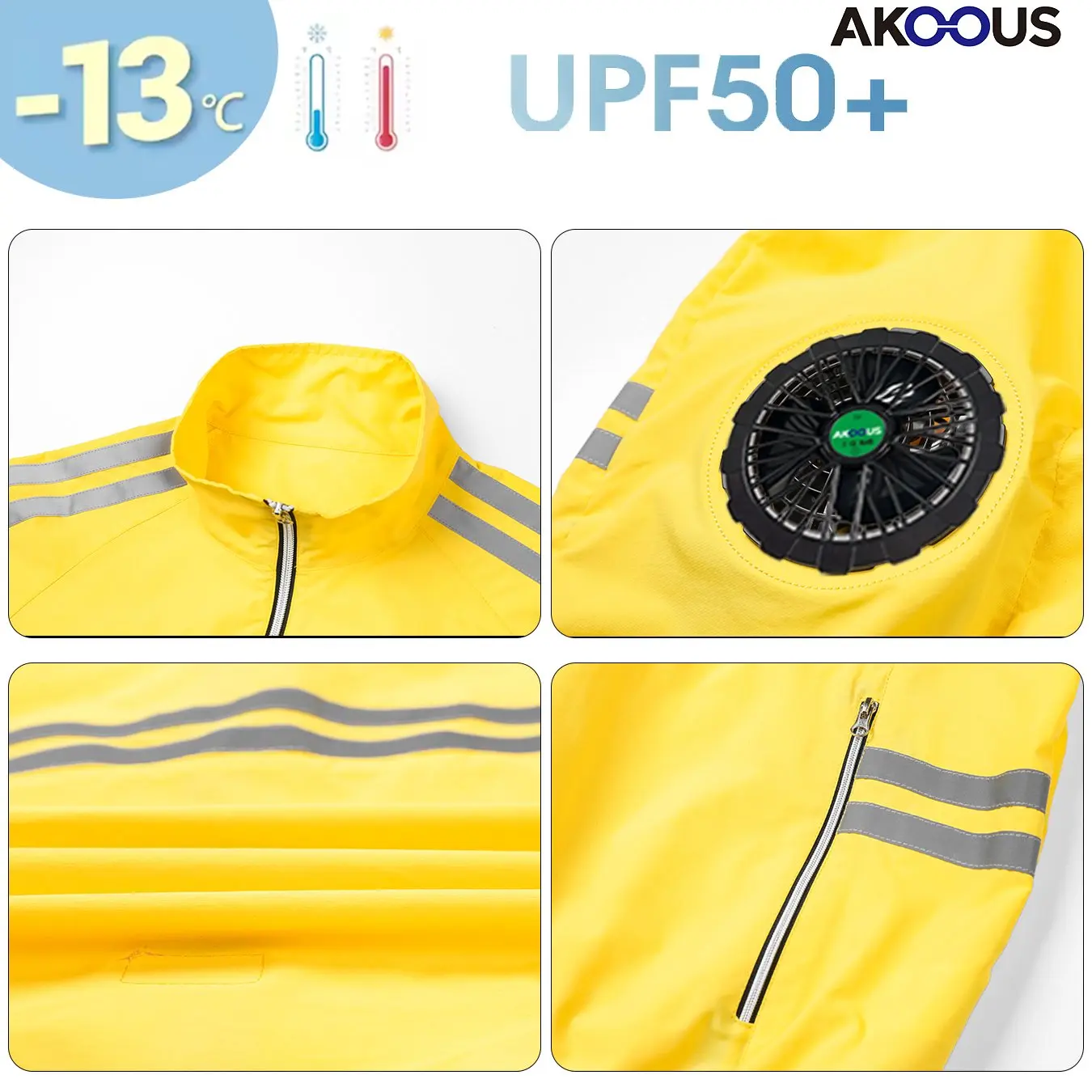 12V/5V USB 냉각 팬 조끼 여름 통기성 반팔 에어컨 쿨 조끼 야외 작업 낚시복