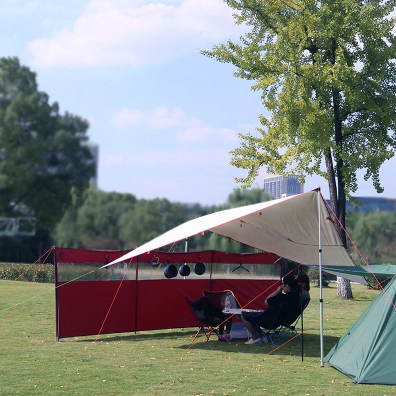 Foldable Multipurpose Universal Barbecue Camping Grill Windscreen