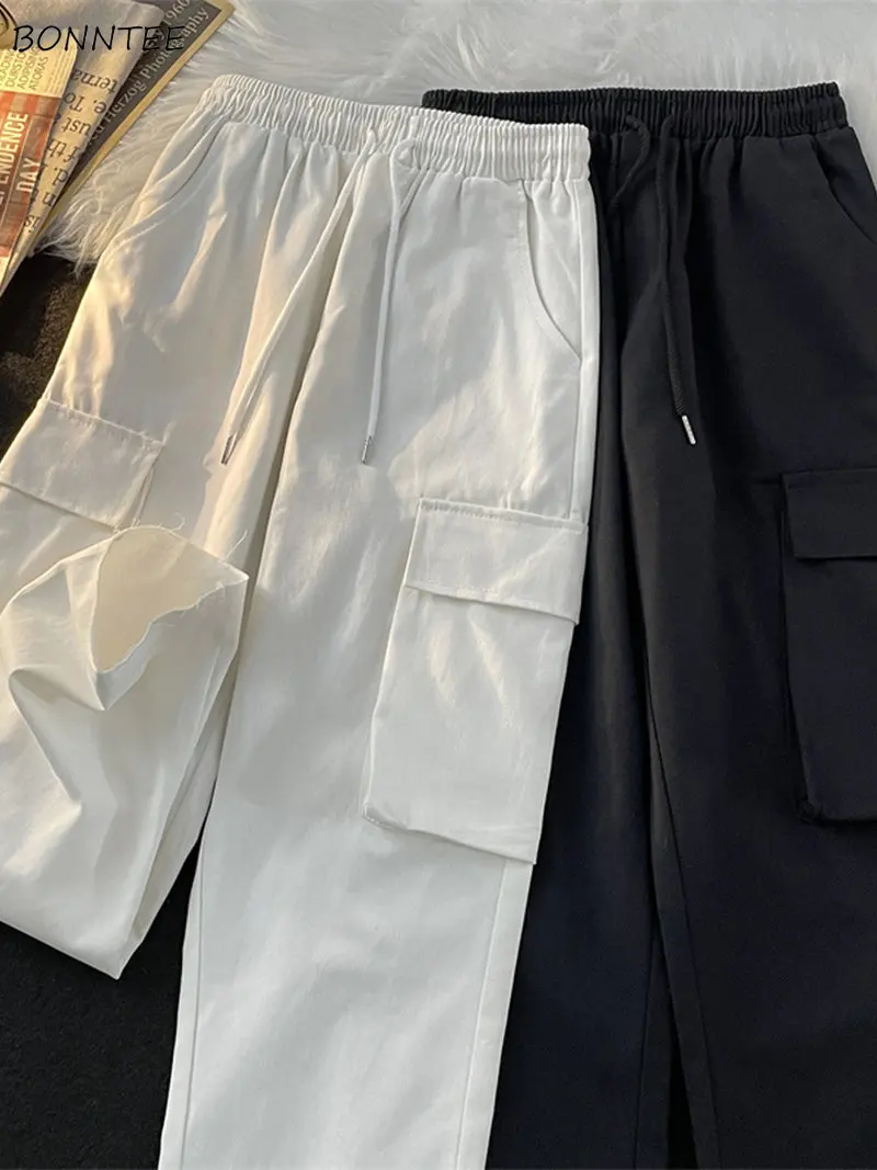 Pantalones Cortos Cargo Para Hombre - Con Cordón Y Múltiples Bolsillos | Ideales Para Verano, Running, Playa, Trabajo Informal