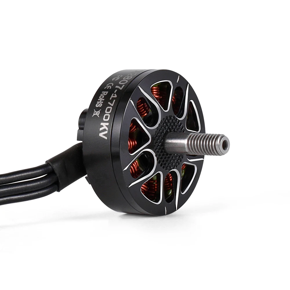 thumbnail image 2 of 4PCS 2806.5 2807 1300KV Brushless Motor FPV Motor 3-6s For APEX Mark4 7inch FPV Racing Dronequadcopter Rc Plane I.933050849 2 of 11