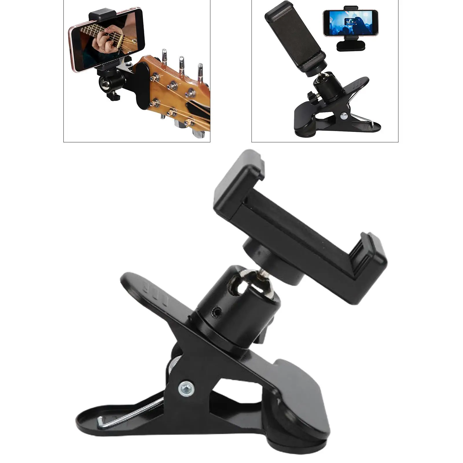 Professional Guitar Holder Headstock for Recording Teaching Video