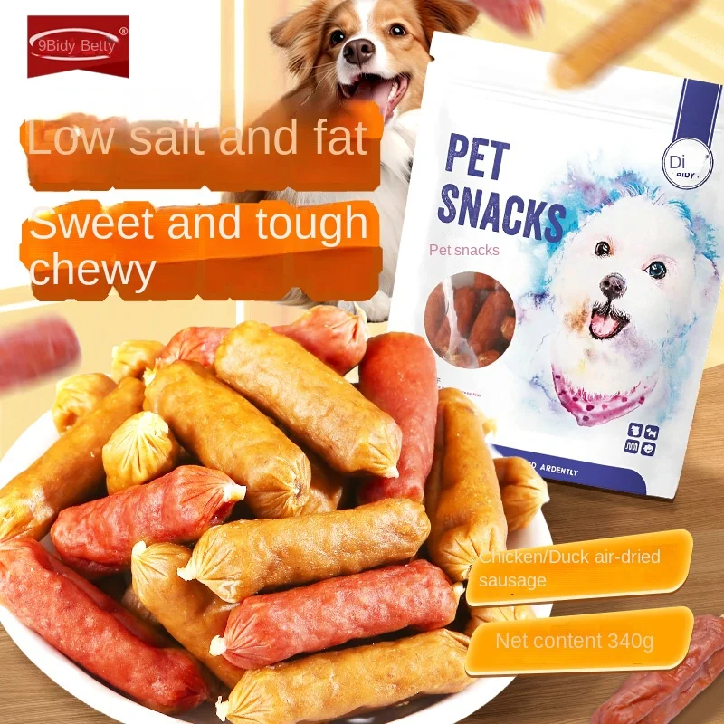 

Dog Snacks Chicken Duck Dried Intestines Adult Dog and Puppy Pet Snacks