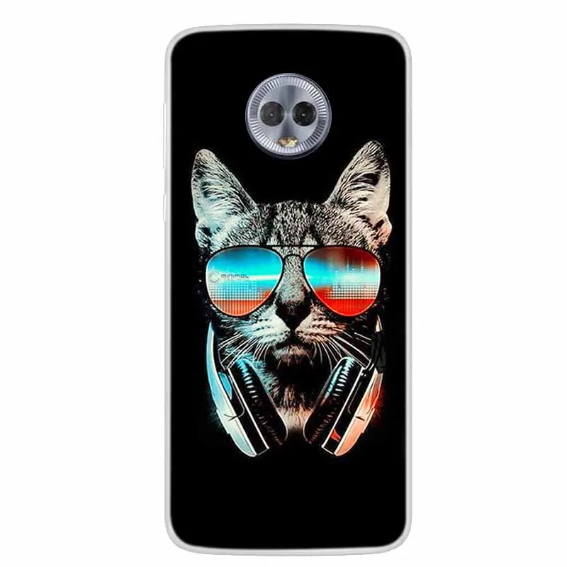 Lovely Cat Soft TPU Silicone Transparent Phone Case | Clear Bumper Cover