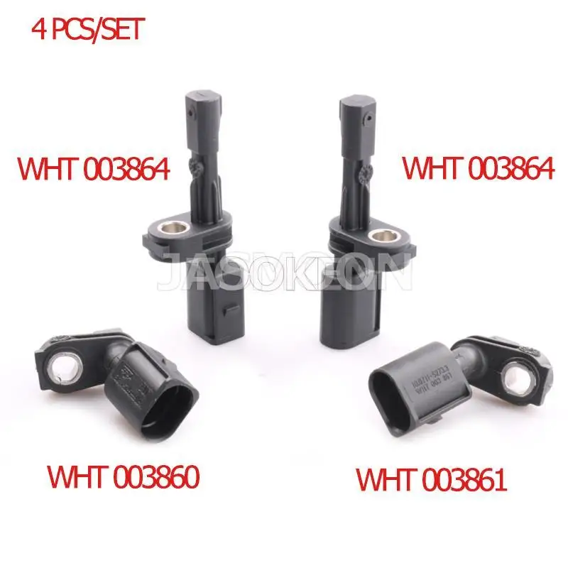 

4 шт. WHT003860 WHT003861 WHT003864 ABS Датчик скорости колеса для AUDI A3 TT Seat SKODA OCTAVIA III VW Volkswagen Passat Golf VII