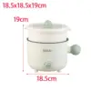 Electric Pots Nonstick Multipurpose Electric Skillet for Eggs Ramen Cooking 6