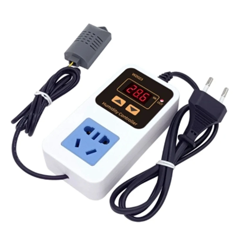 

W2023 Electronic Humidity Controller Humidifier Humidification And Dehumidification Smart Humidity Control EU Plug