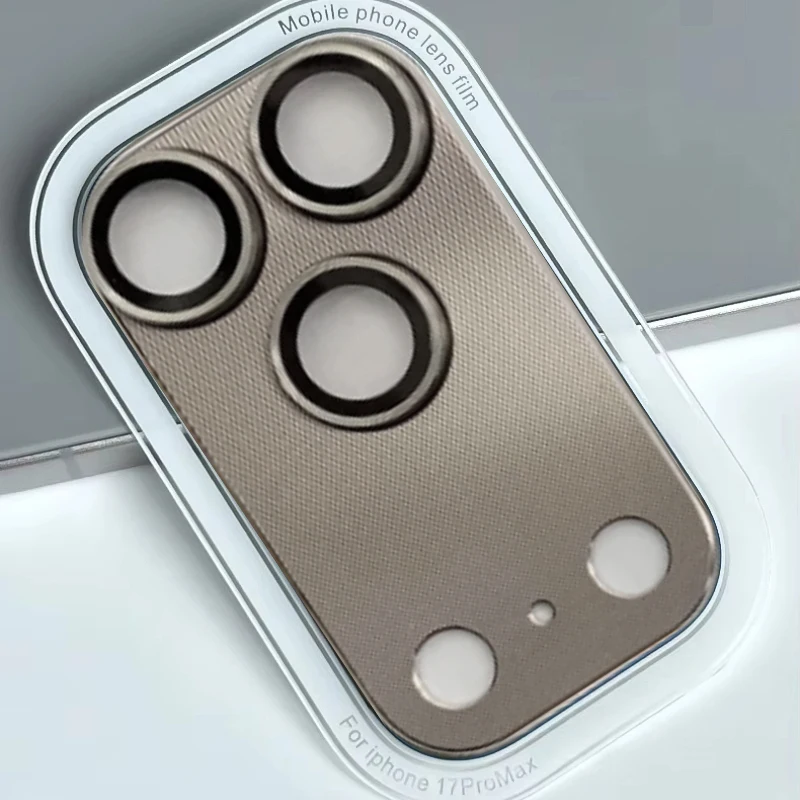 Premium Metal Camera Protector with Tempered Glass Cover for Enhanced Lens Protection