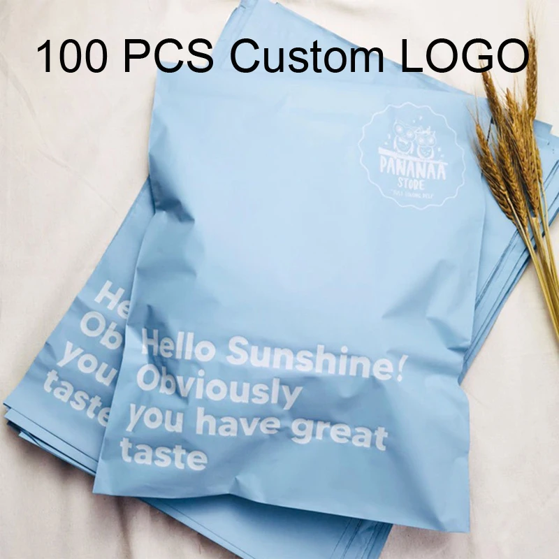

High Quantity Custom Logo Printing Eco-Friendly Biodegradable Poly Express Parcel Mailer Shipping Bags for Clothing