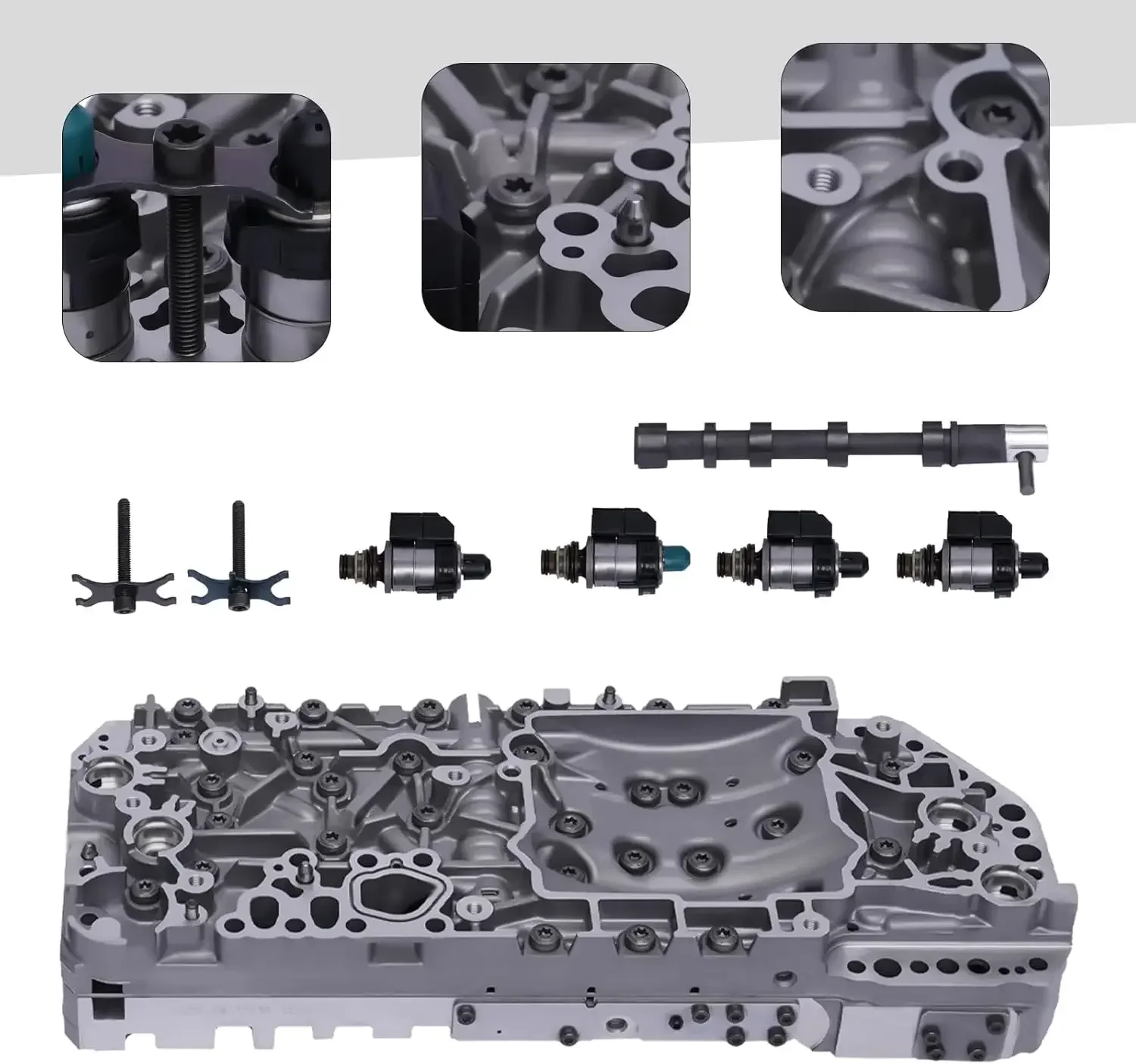 CVT Gearbox Ventilkörper CVT-Transmissionventilkörper Schieberkasten, Erhöhter Fahrcomfort for Mercedes Benz A-Klasse W169 B-Klasse – Detail 1
