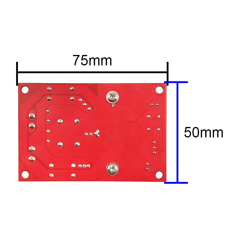 Placa de Amplificador Potência Digital Alta Potência Mono 130w Btl Única Fonte Alimentação Atualizar Vermelho Anel Indutor Versão Cs8683 - Image 3
