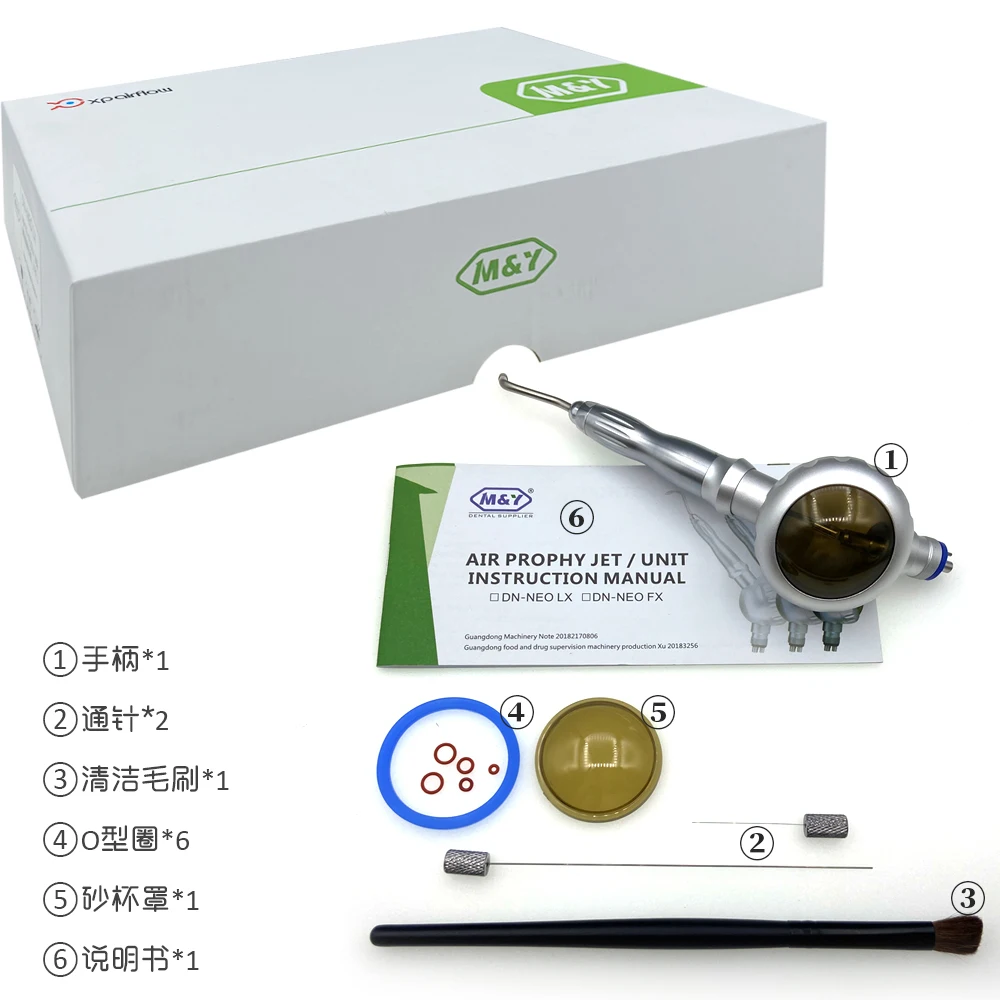

Dental Equipment Teeth Whitening Spray Dental Air Water Polisher Jet Air Flow Oral Hygiene Tooth Cleaning Prophy Polishing Tool