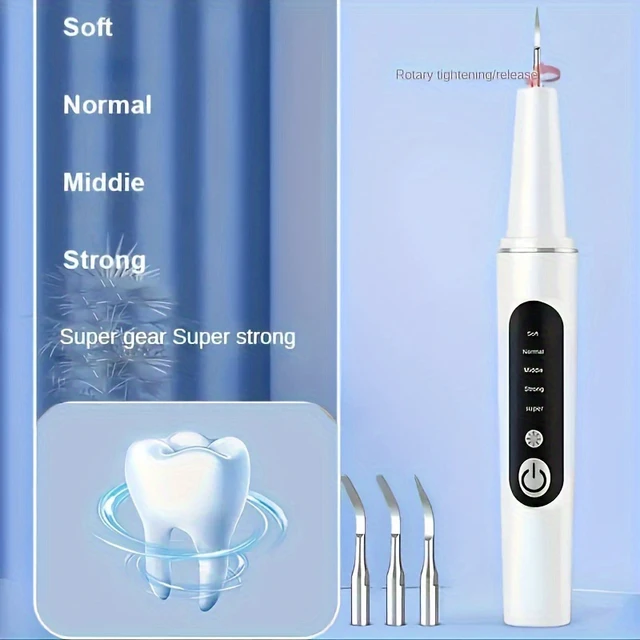 Ultrasonic Dental Cleaner Dental Cleaner Household Cleaning Yellow Teeth Smoke Stains Teeth Whitening Teeth Cleaner