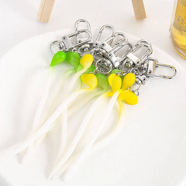 Quirky Bean Sprout Brooch Simulation Food Design For Students