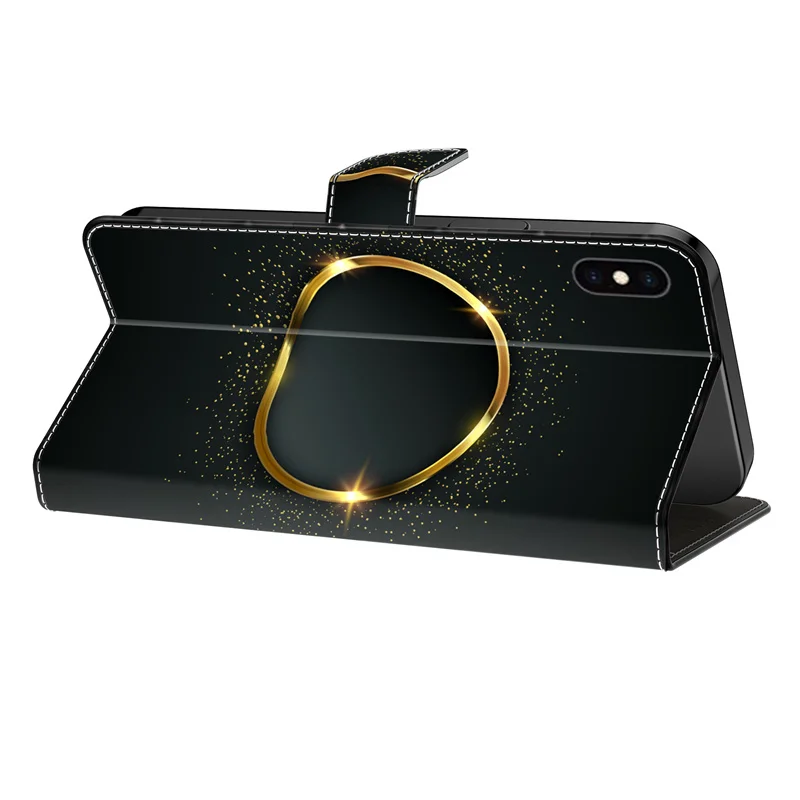Premium Painted Wallet Leather Phone Case Cover