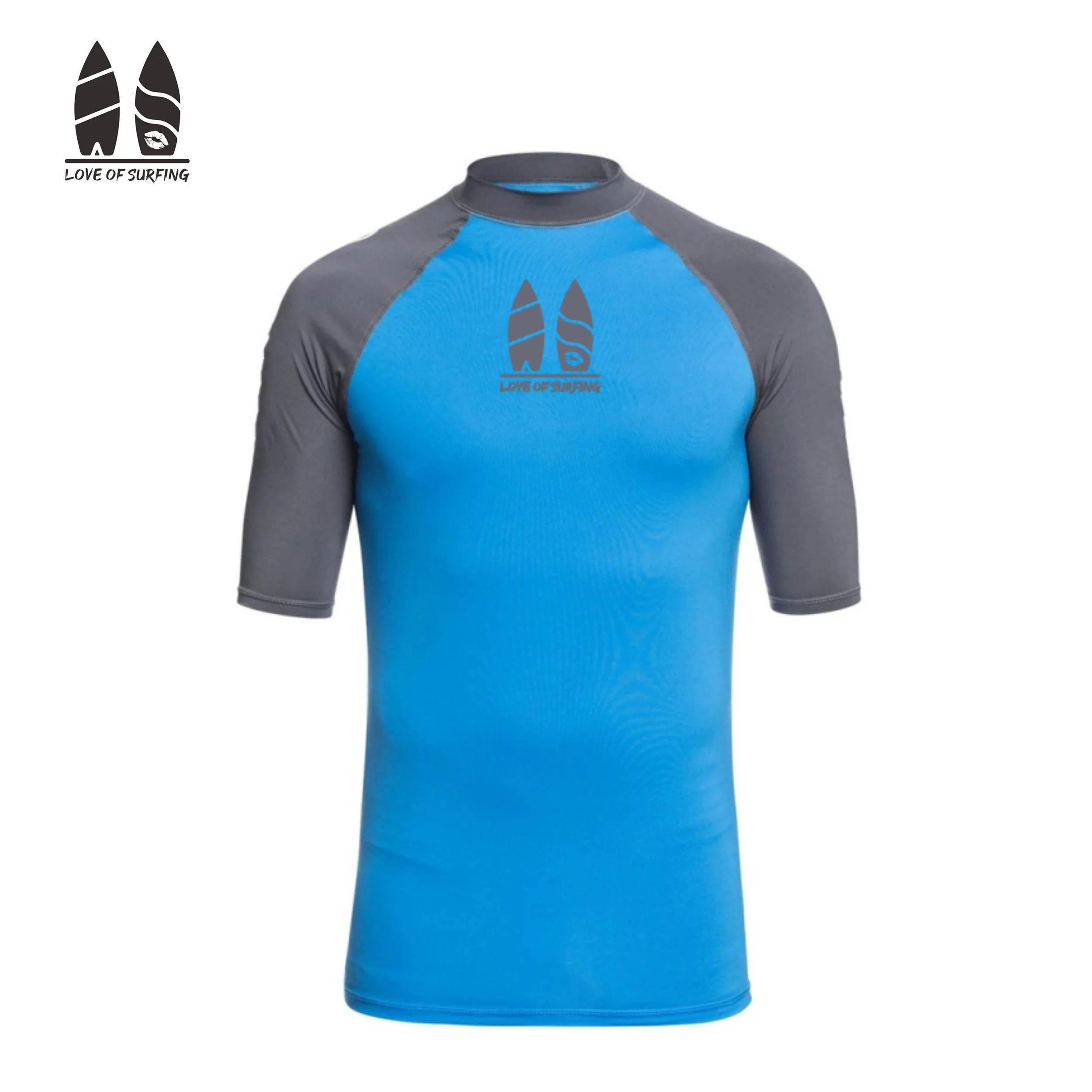 Men's Short Sleeve Rashguard Surfing Shirt Fast Dry Beach Wear Diving Clothing Uv Protection Swimming Apparel Basic Skins Tights