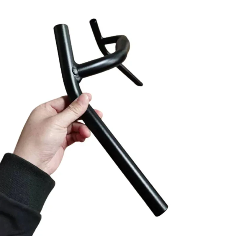 700c Road Bike Melon Bike Conversion Handlebar Aluminum Alloy Gravel Road Handlebar Drop Bar Bicycle Accessories with Stem
