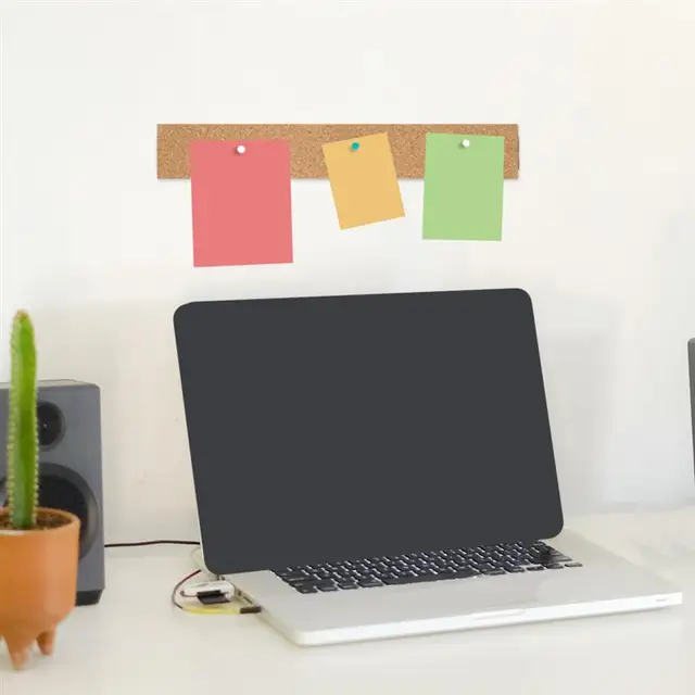 5 PCS Cork Board Strips Self Adhesive Small Cork Board for Wall Desk Home  Classroom Office for Paste Notes Photos Schedules - AliExpress