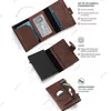 Airtag Wallet Rfid Pop Out Credit Card Holder Men Wallets Front Pocket Bifold Cardholder Case Short Male Purse for Air Tag 5