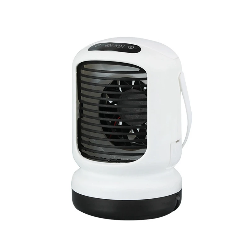 

1 PCS Air Conditioner Fan USB Water Mist Fan Personal Air Cooling Fan With LED Lights