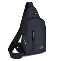 Nouveaux hommes sacs à bandoulière sac de poitrine sacs à bandoulière multifonctionnels sac à bandoulière de voyage 4
