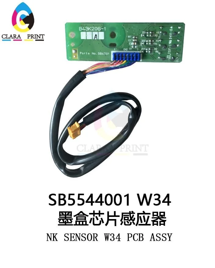 오리지널 브라더 잉크 센서 W34 PCB 어셈블리 (잉크젯 프린터용)-SB5544..