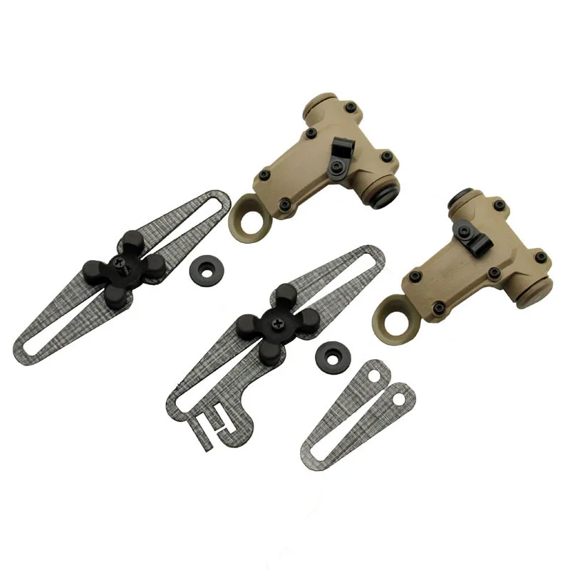 

Тактическая гарнитура C2/C3/C4/C5, комплект для быстрой модификации шлема, адаптер для тела + кронштейн для боковой направляющей