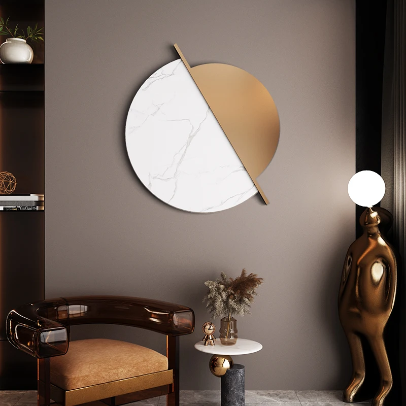 

Decoration Wall Hanging Bedroom Wall Decoration Pendant Entrance Wall Decoration Restaurant Background Wall Metal Creativity