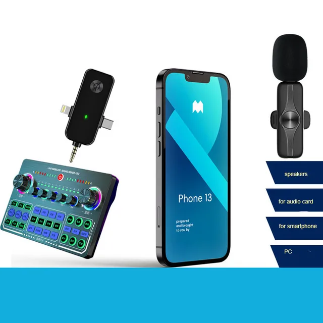 Microfono Lavalier Wireless 3-in-1 - Con Cancellazione Rumore, Compatibile Con IPhone, Android, PC E Fotocamere - Foto 10