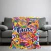 F-Fanta Logo Fashion Blanket Skin friendly comfort warm soft plush blanket suitable sofa living room office bedroom 2