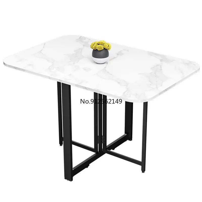 접이식 이동식 직사각형 가정용 식탁 의자, 1.2m, 6 인용