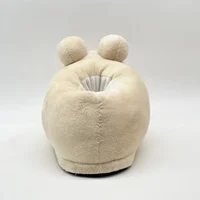 Pou Cartoon And Anime Characters, Unisex Plush Slippers, Soft And Comfortable. Purchase One Pair Of Two Shoes Birthday Gift - Image 5