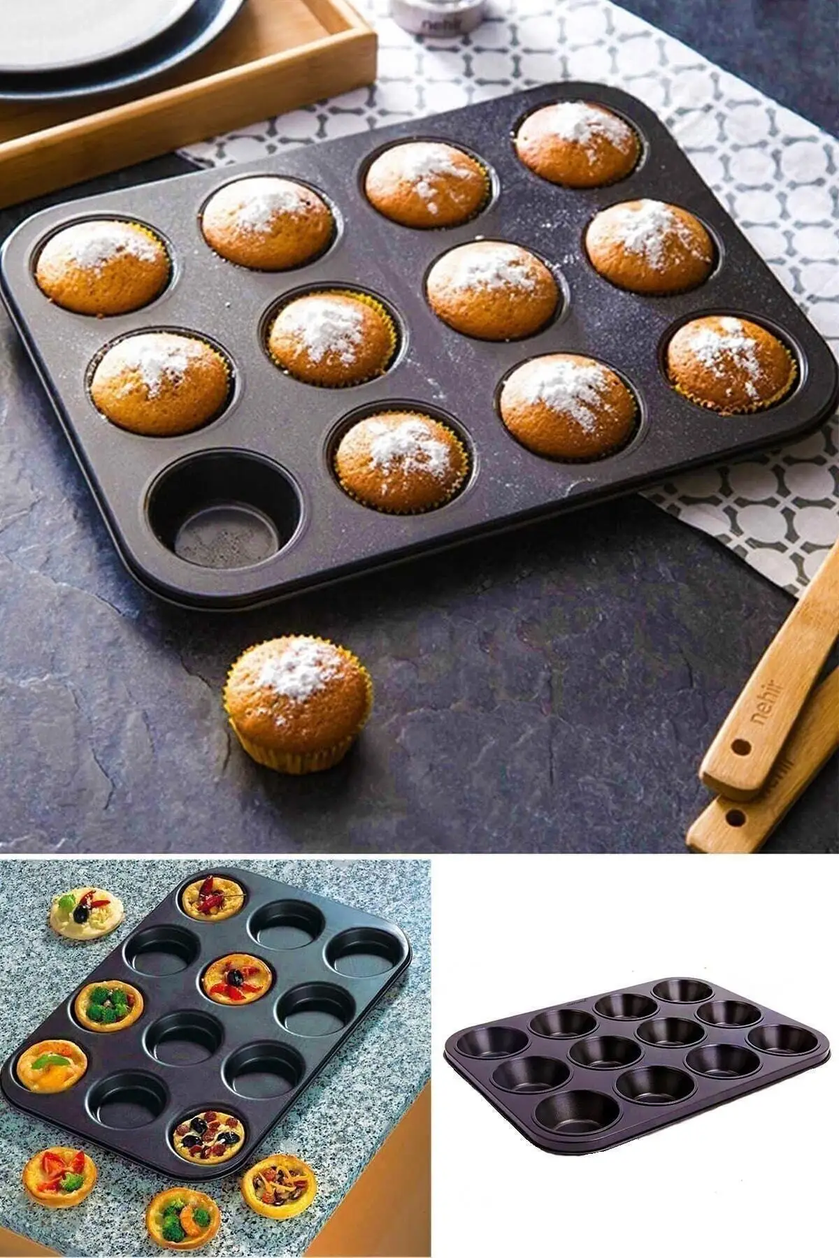 

12 Piece Muffin Cake Mold