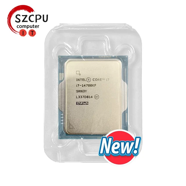 Intel® Core™ i7 s (14th gen) i7 14700KF I7-14700KF 20 Core LGA 1700 CPU New  but without Cooler - AliExpress