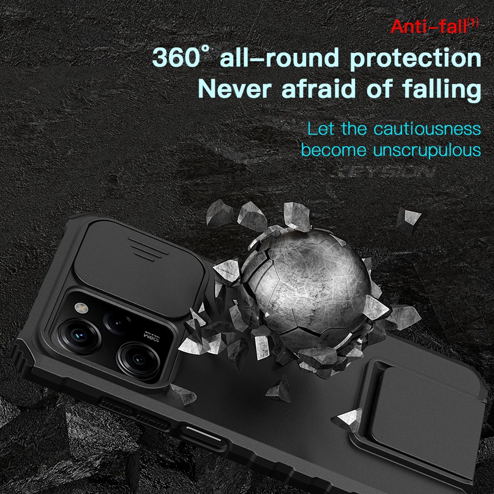 MOJIA Cover per Xiaomi Poco X5 PRO 5G / Redmi Note 12 PRO 5G