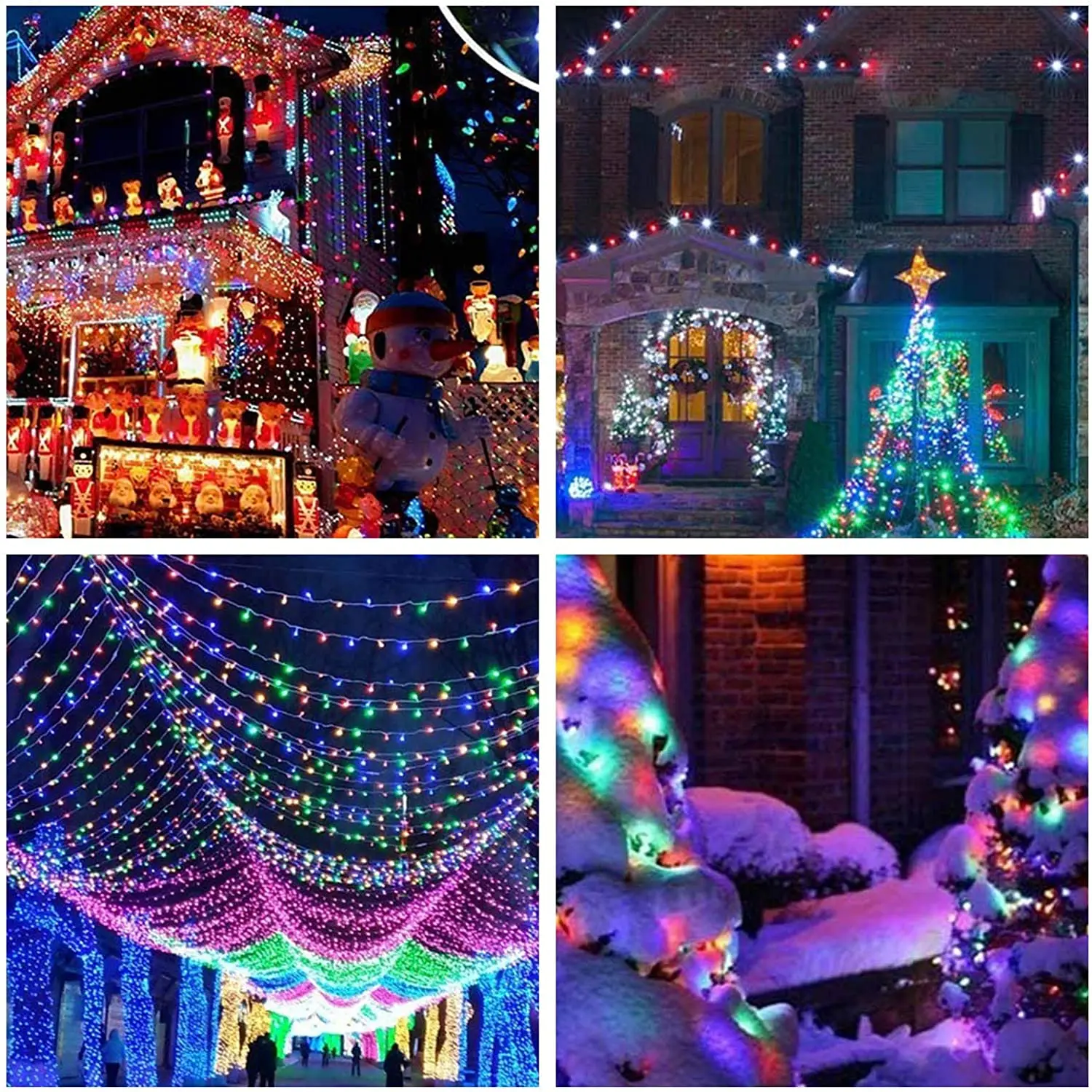 LED String Lights 300LED Outdoor Led Solar String Lights Waterproof Fairy Light Solar Powered Garland Lights 8 Mode 33m Garden Wedding Decoration decorative lights,string lights,led fairy lights