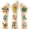 20Pcs/set Pokemon Pikachu Tattoo Stickers Cartoon Children's Temporary Tattoos Kids Girl Art Tattoos Birthday Gift 6