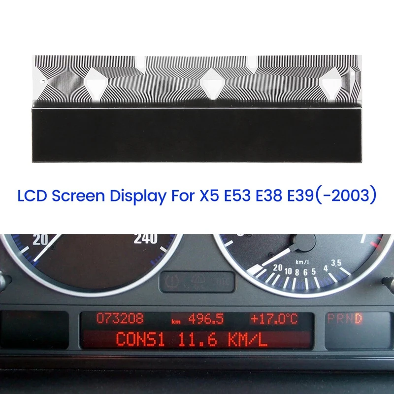 Car Instrument Cluster Lcd Screen Display Forbmw X5 E53 E38 E39(2003