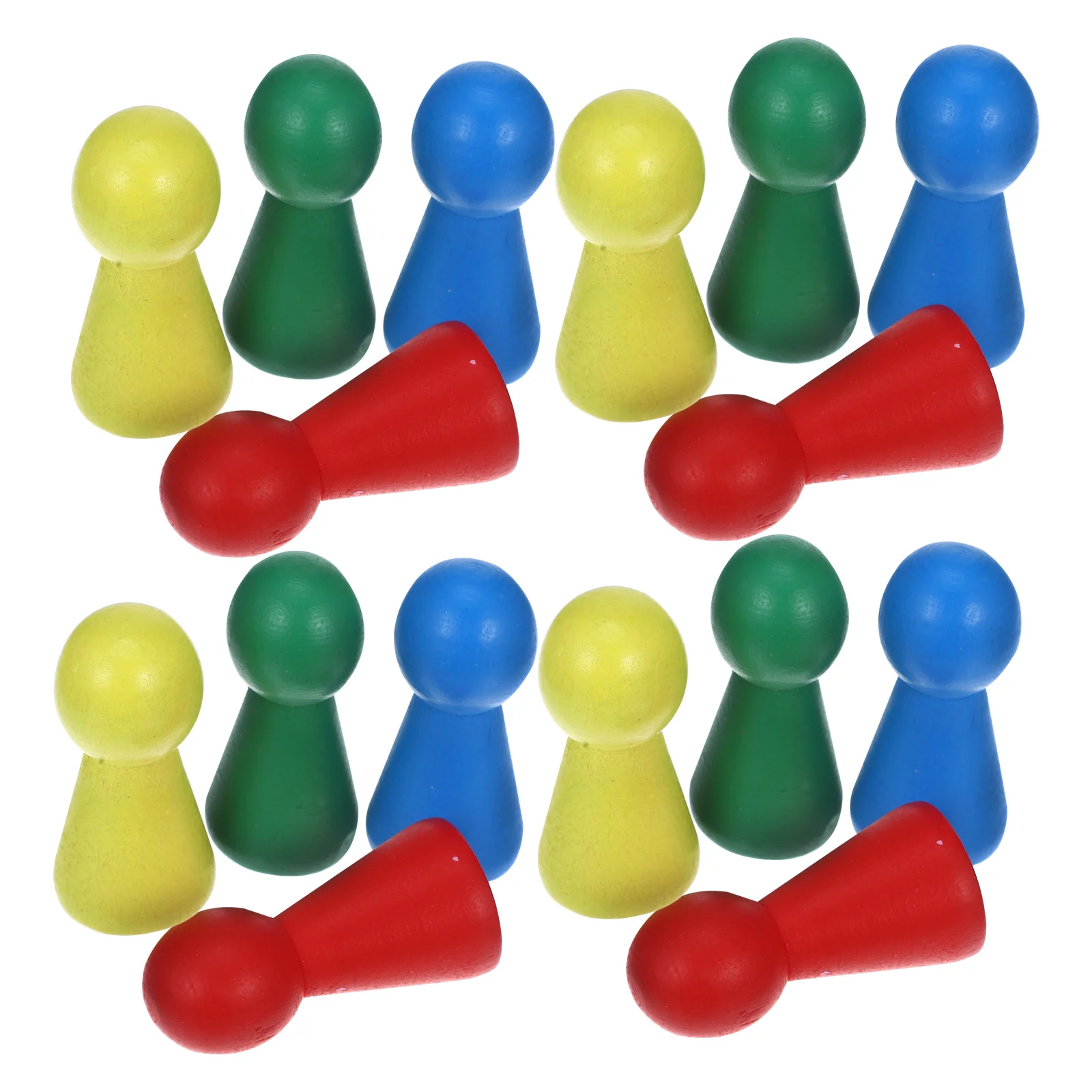 

Wooden Chess Piece Replacement For Board Game Supplies Pawns Tabletop Component Checkers